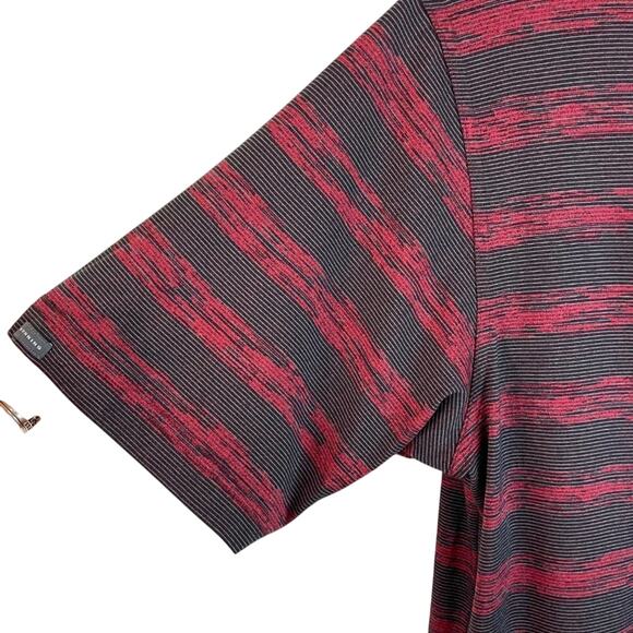 Dunning Golf Stripe Polo Shirt Size Large - Picture 3 of 8